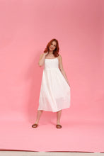 Load image into Gallery viewer, Fika - White Brodiere Dress
