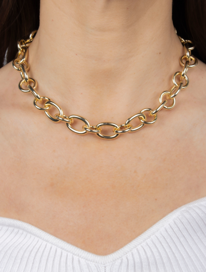 Olia - Gold Chain Necklace - Pixie