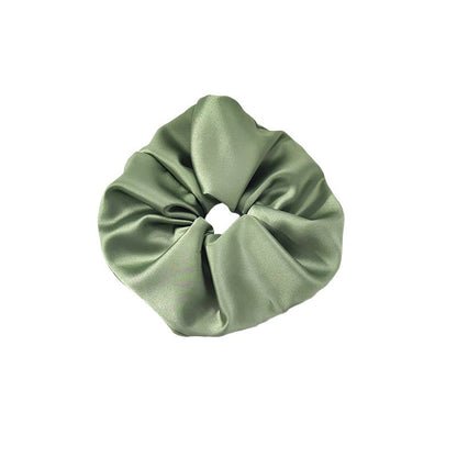 Last True Angel-Extra Large Silky Scrunchie in Fern