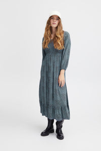 Sorbet- Blue Print Long Dress- Sbrafia