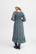 Load image into Gallery viewer, Sorbet- Blue Print Long Dress- Sbrafia
