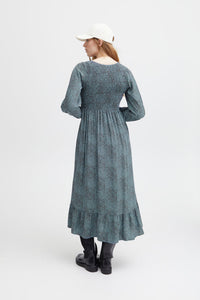Sorbet- Blue Print Long Dress- Sbrafia