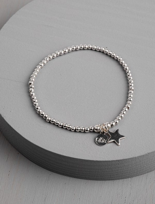 Olia - Silver Star Bracelet - Cindy