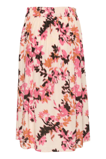 Saint Tropez- Pink Flower Skirt- Gracy