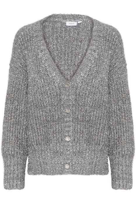 Saint Tropez- Silver Sparkle Cardigan- Halfa