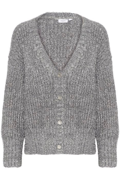 Saint Tropez- Silver Sparkle Cardigan- Halfa