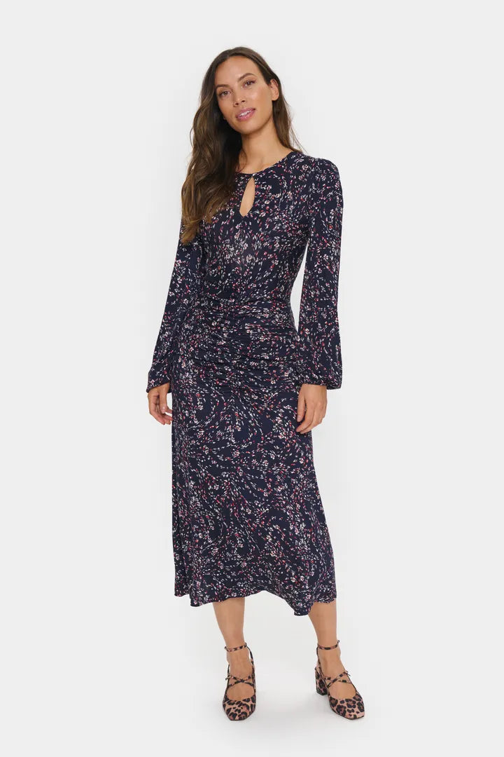 Saint Tropez- Purple Print Dress- Josine