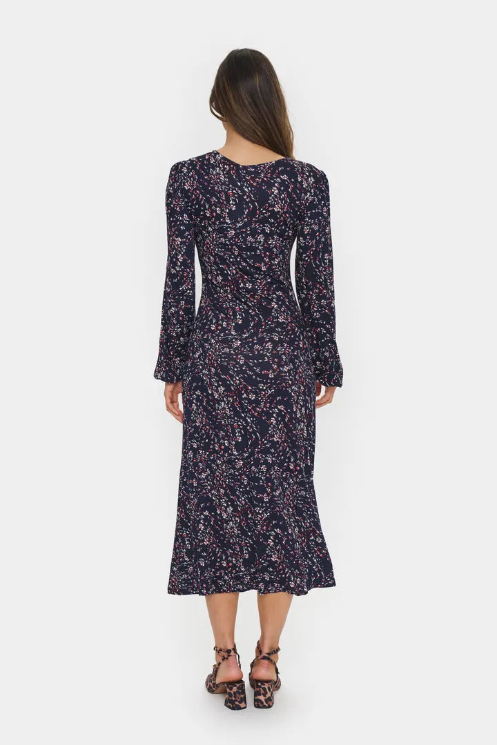 Saint Tropez- Purple Print Dress- Josine