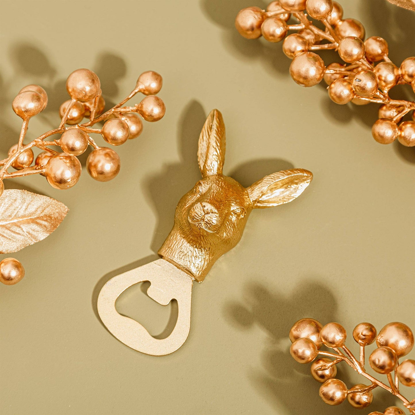 Sass & Bell - Gold Hare Bottle Opener