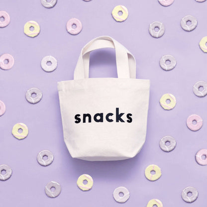 Snacks - Little Canvas Bag