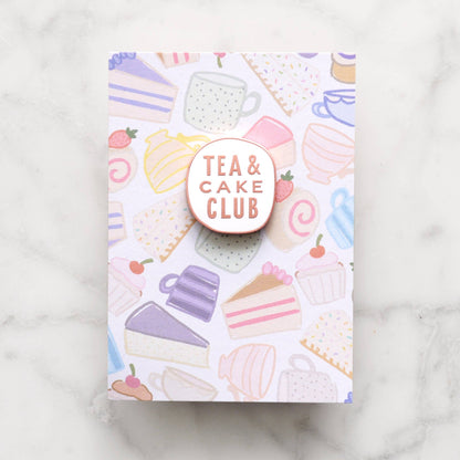 Tea & Cake Club - Enamel Pin