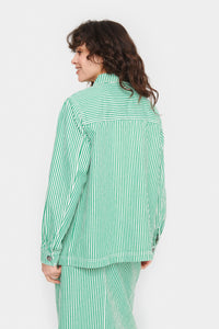Saint Tropez - Green Stripe Jacket - Ditten