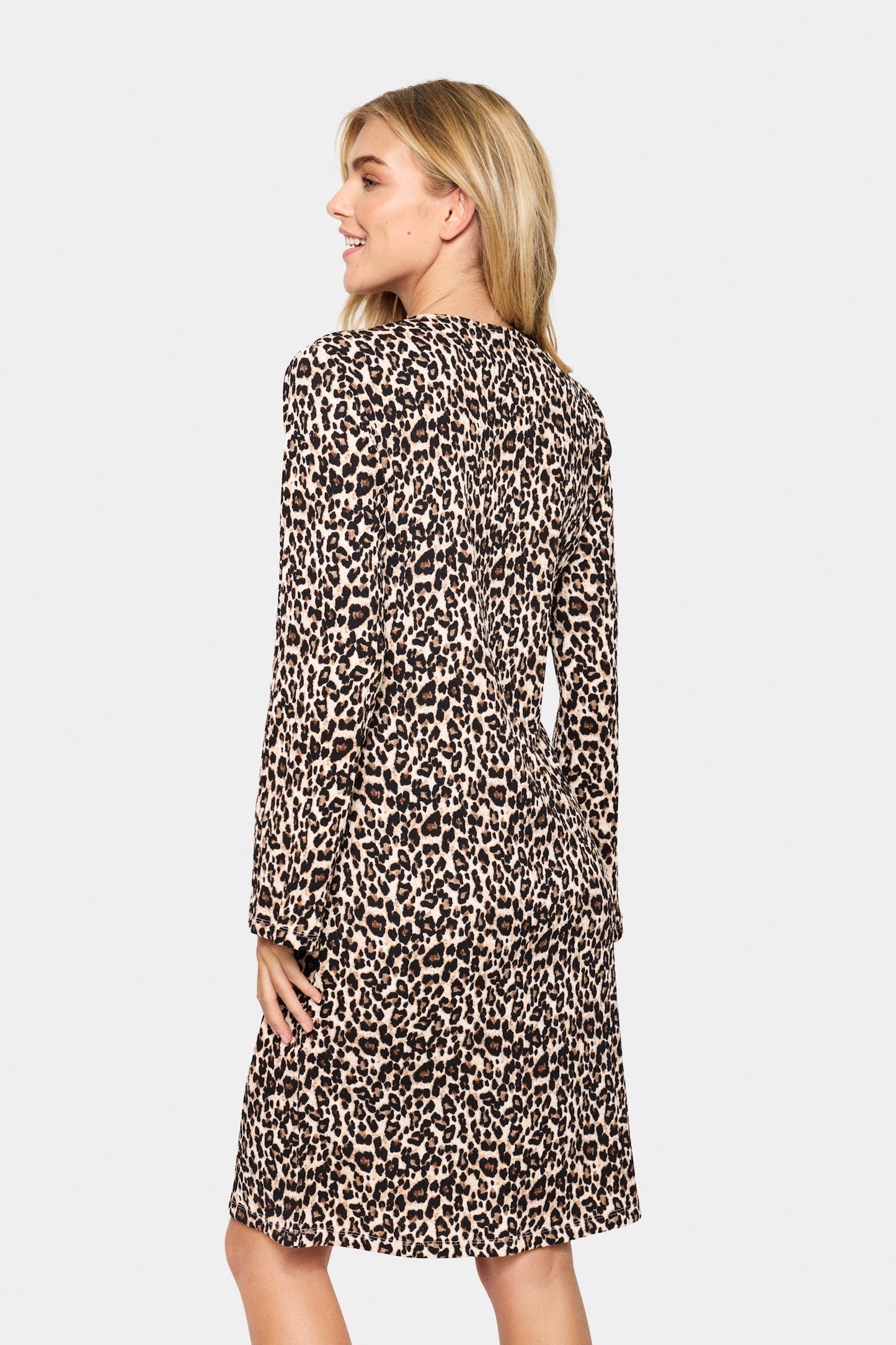 Saint Tropez- Animal Print Dress- Llyssa