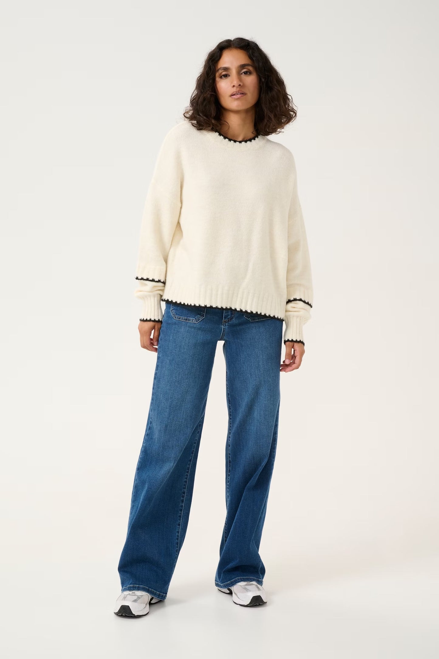 Kaffe - Cream Jumper - Kavilli