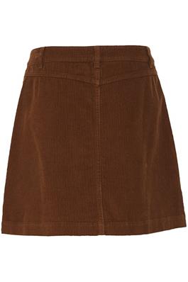 B.Young - Brown Cord Skirt - Bydanna