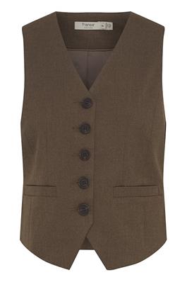 Fransa - Brown Waistcoat - Frlea