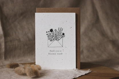 Bobella Co - Thank You Plantable Seed Card