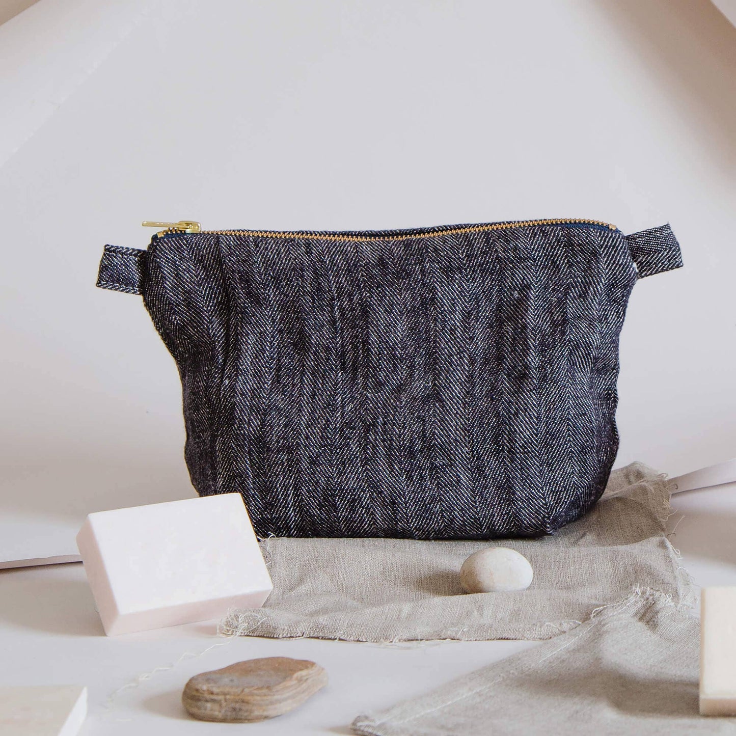 Blasta Henriet- Toiletry Bag - 100% Linen