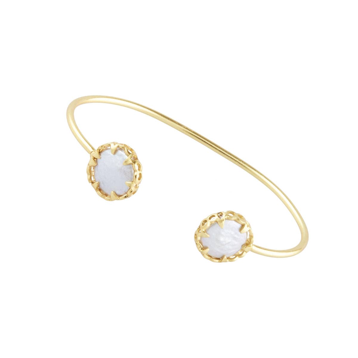 Ashiana London- Petite Pearl Bangle