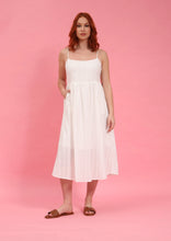 Load image into Gallery viewer, Fika - White Brodiere Dress
