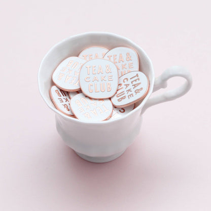 Tea & Cake Club - Enamel Pin