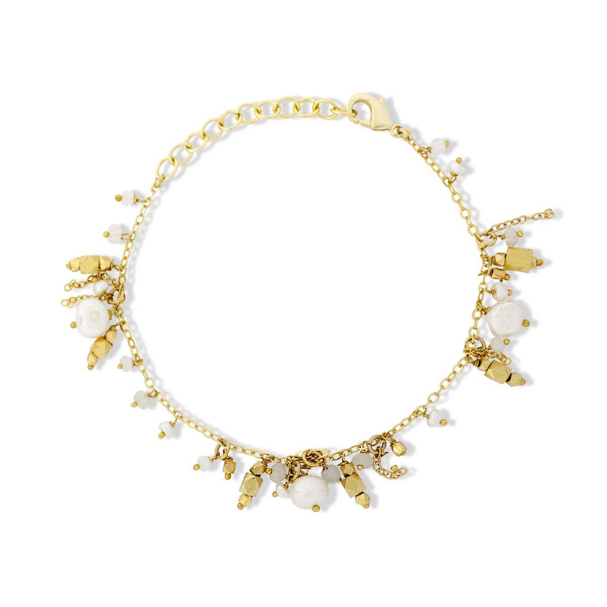 Ashiana London - Olive White Bracelet