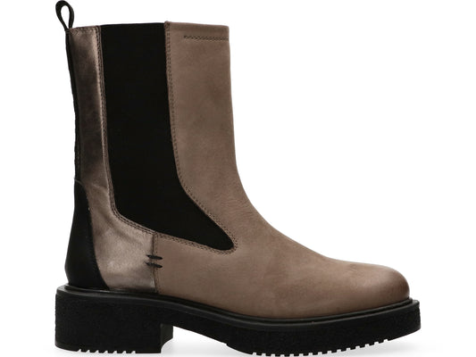 Maruti- Taupe Leather Chelsea Boot- Sarah