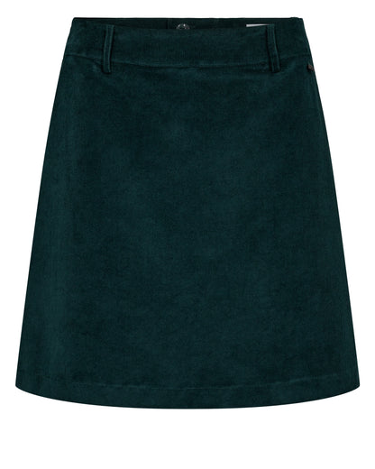 Numph - Green Cord Skirt - Nucort