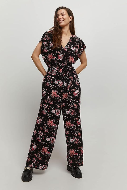 B.Young- Black and Pink Jumpsuit- Bymmjoella