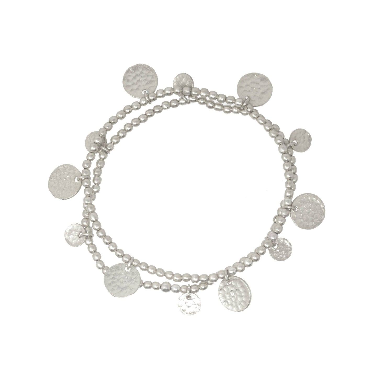 Ashiana London - Libra Silver Coin Bracelet