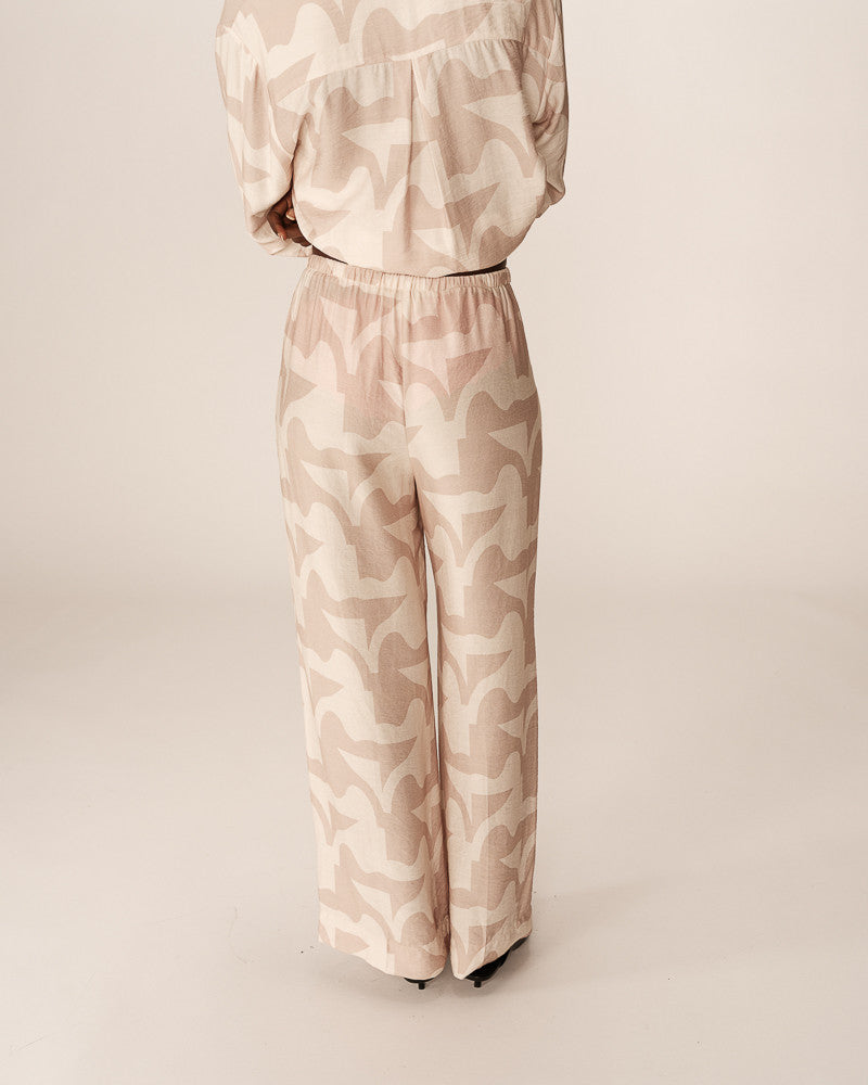 Size / L - Grace & Mila - Printer Trouser - Pavot