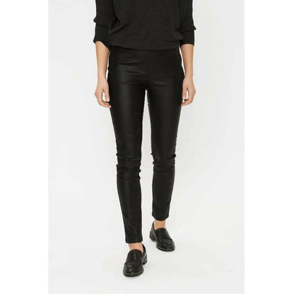 Saint Tropez- Black Coated Legging- Jorid