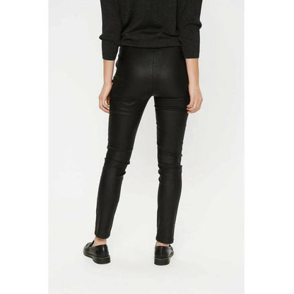 Saint Tropez- Black Coated Legging- Jorid