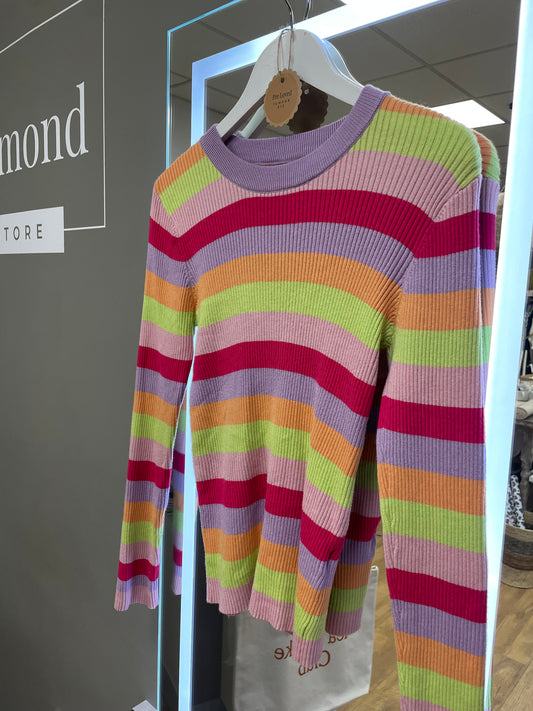 PRE LOVED- Numph Stripe Jumper