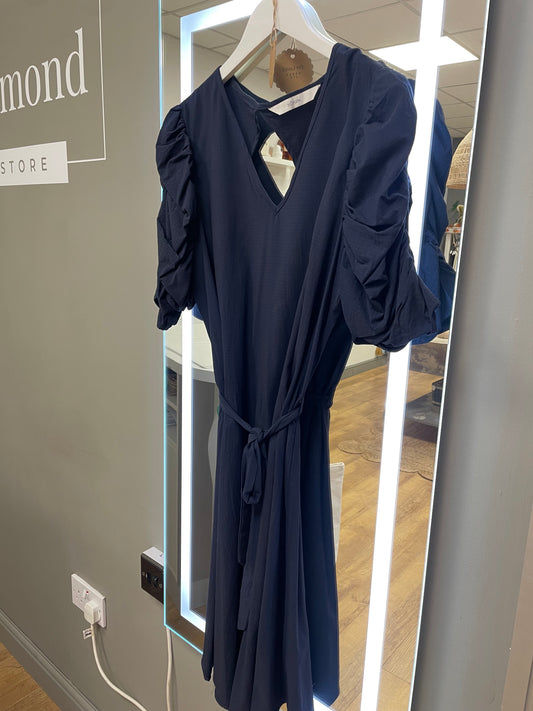 PRE LOVED- Numph Navy Dress