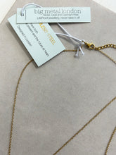 Load image into Gallery viewer, Big Metal London -  Drop Chain Necklace

