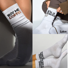 Load image into Gallery viewer, Soxygen - Slogan Socks Classic
