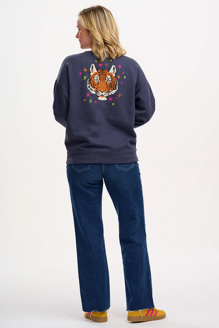 Sugarhill Brighton- Tiger Relaxed Sweatshirt- Eadie