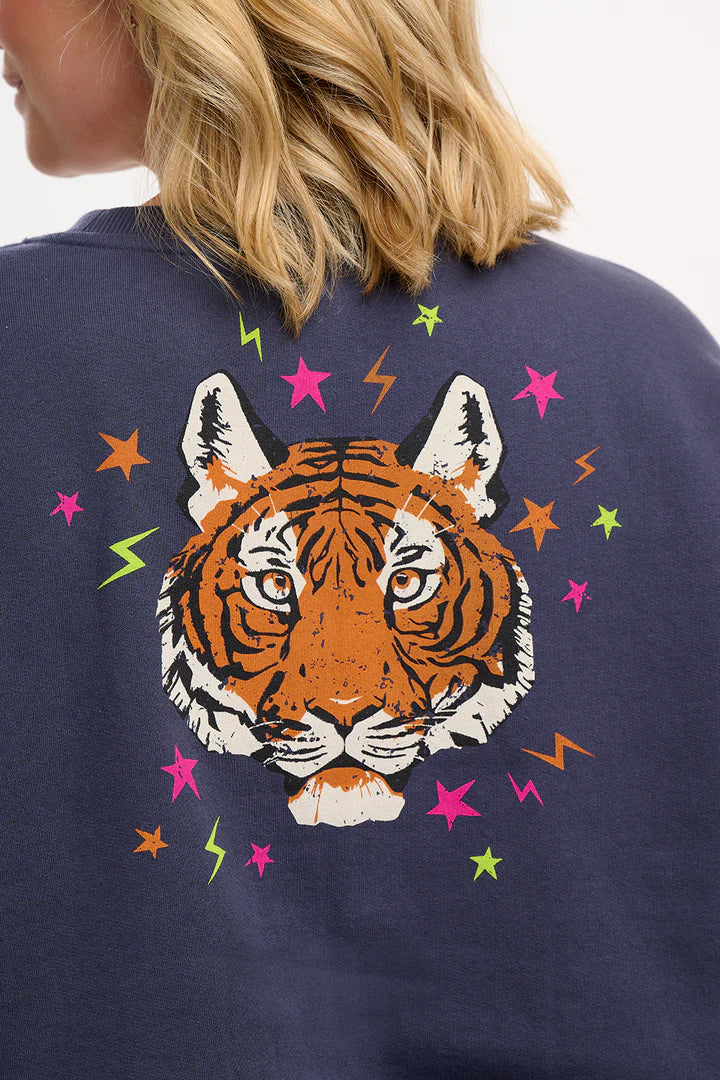 Sugarhill Brighton- Tiger Relaxed Sweatshirt- Eadie