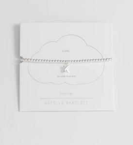 Estella Bartlett - Kiss Bracelet - Sienna Silver
