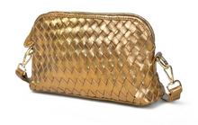 Load image into Gallery viewer, Bell &amp; Fox- Hand Woven Bag Metallics - Ira
