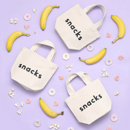 Snacks - Little Canvas Bag