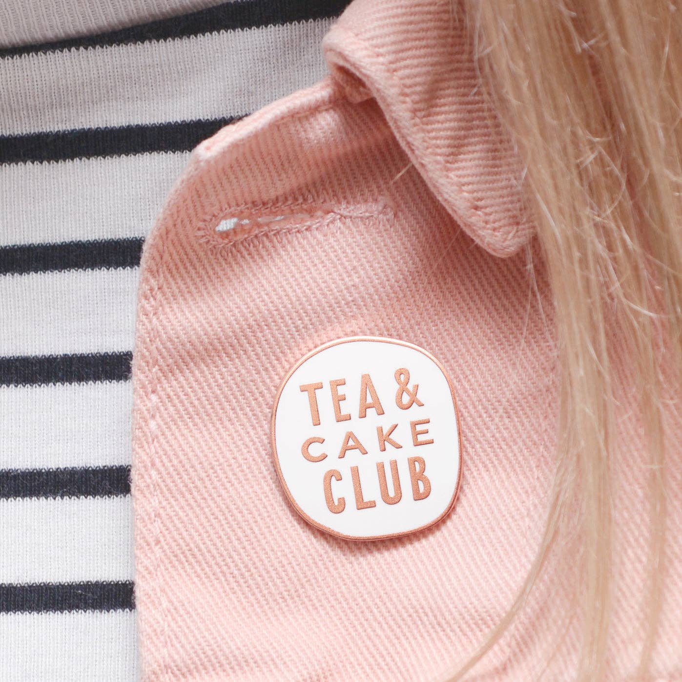 Tea & Cake Club - Enamel Pin