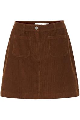 B.Young - Brown Cord Skirt - Bydanna