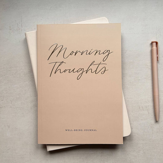 Tres Paper Co- Morning Thoughts Well-being Journal