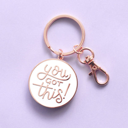 You Got This - Enamel Keyring