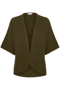 Sorbet- Brown Knit Cardigan- Sbcarly