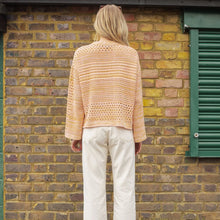 Load image into Gallery viewer, Cara &amp; The Sky- Pointelle Twist Jumper- Gala
