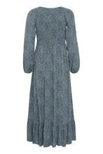 Load image into Gallery viewer, Sorbet- Blue Print Long Dress- Sbrafia
