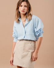 Load image into Gallery viewer, Grace &amp; Mila- Beige Cargo Skirt- Mariah
